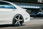 Mercedes-Benz S550 by MC Customs and Savini Wheels 2014 года